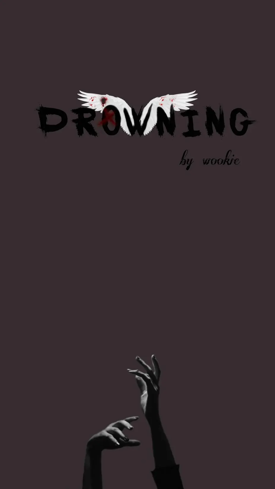 Drowning // Destiel kitap kapağı