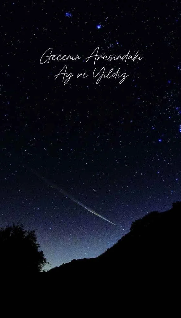 Gecenin Arasındaki Ay ve Yıldız — starmisim