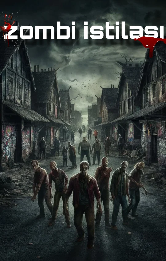 Zombi istilası kitap kapağı