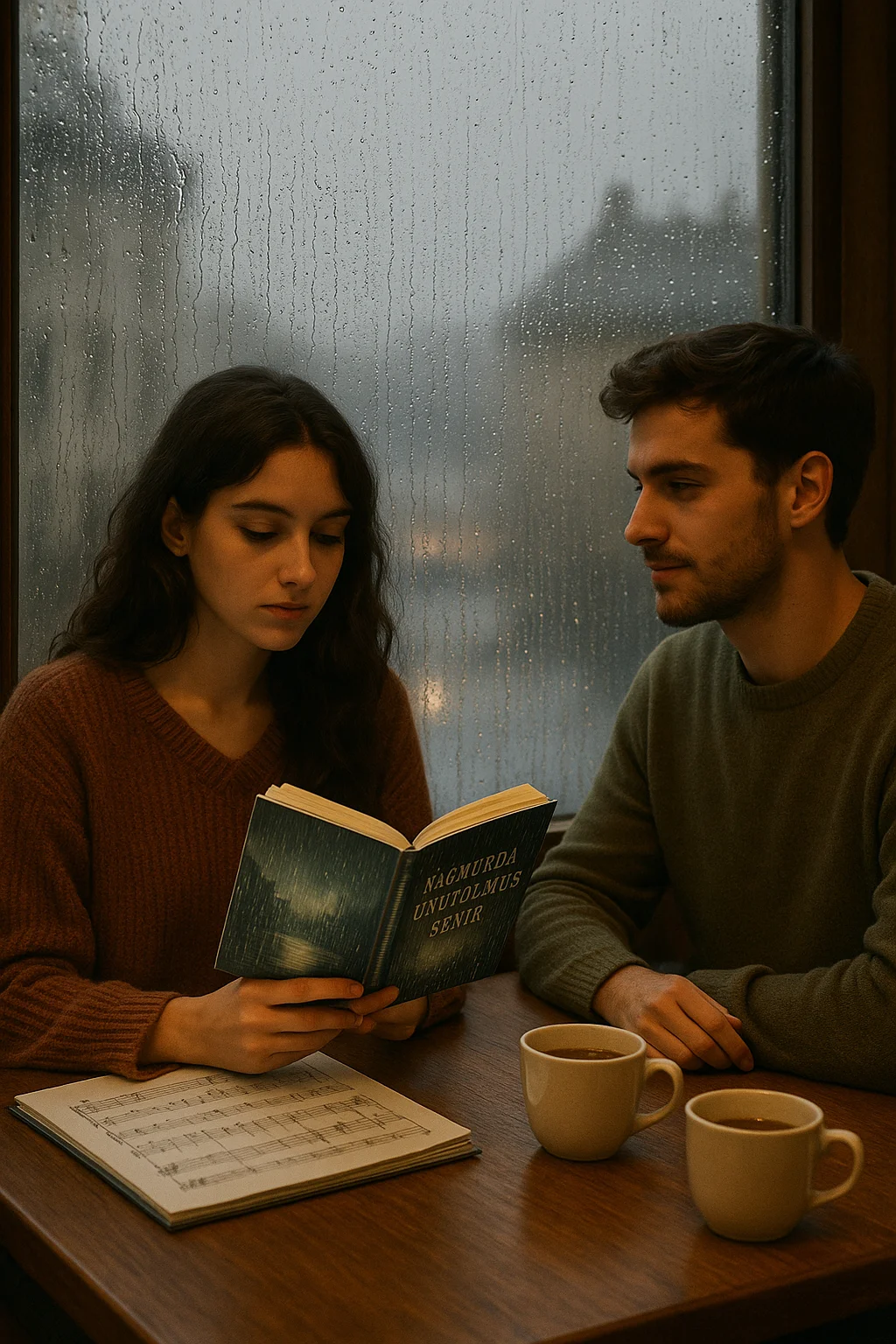 YAĞMURDA UNUTULMUŞ ŞEHİR kitap kapağı