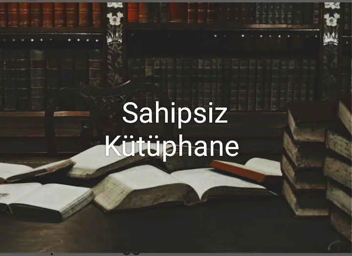 Sahipsiz Kütüphane kitap kapağı