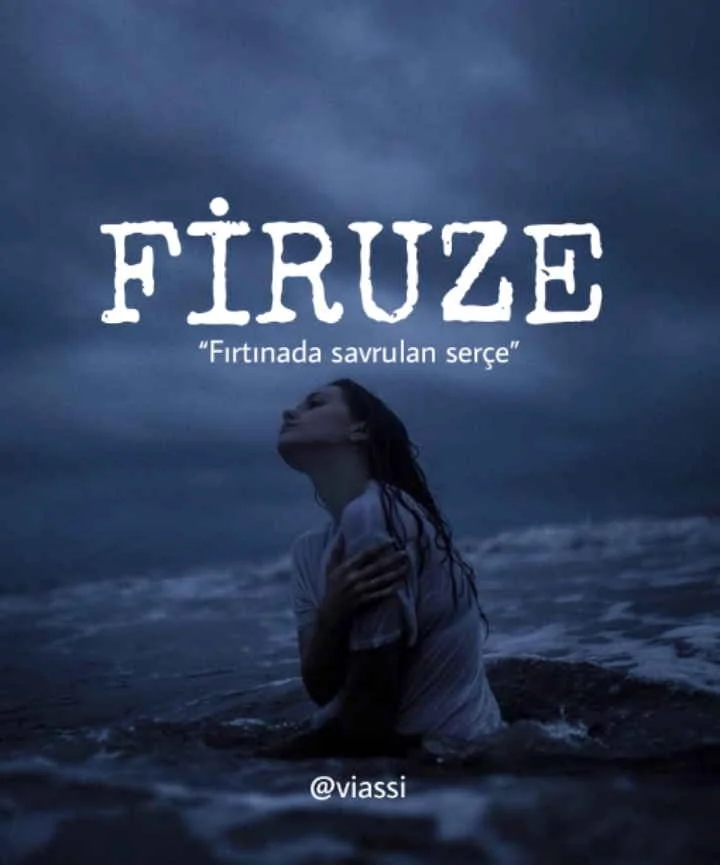 FİRUZE kitap kapağı