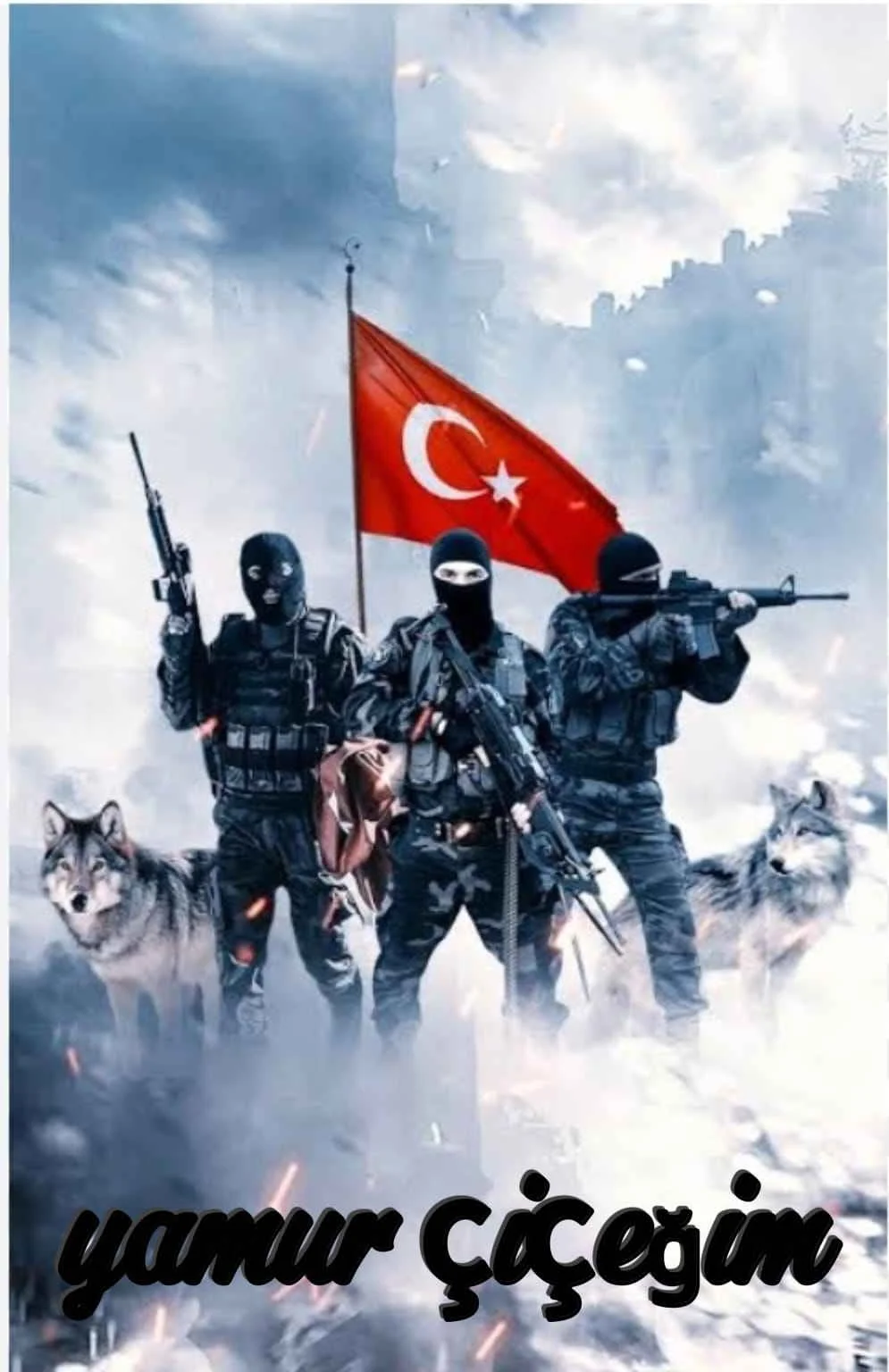 Yağmur çiçeğim kitap kapağı