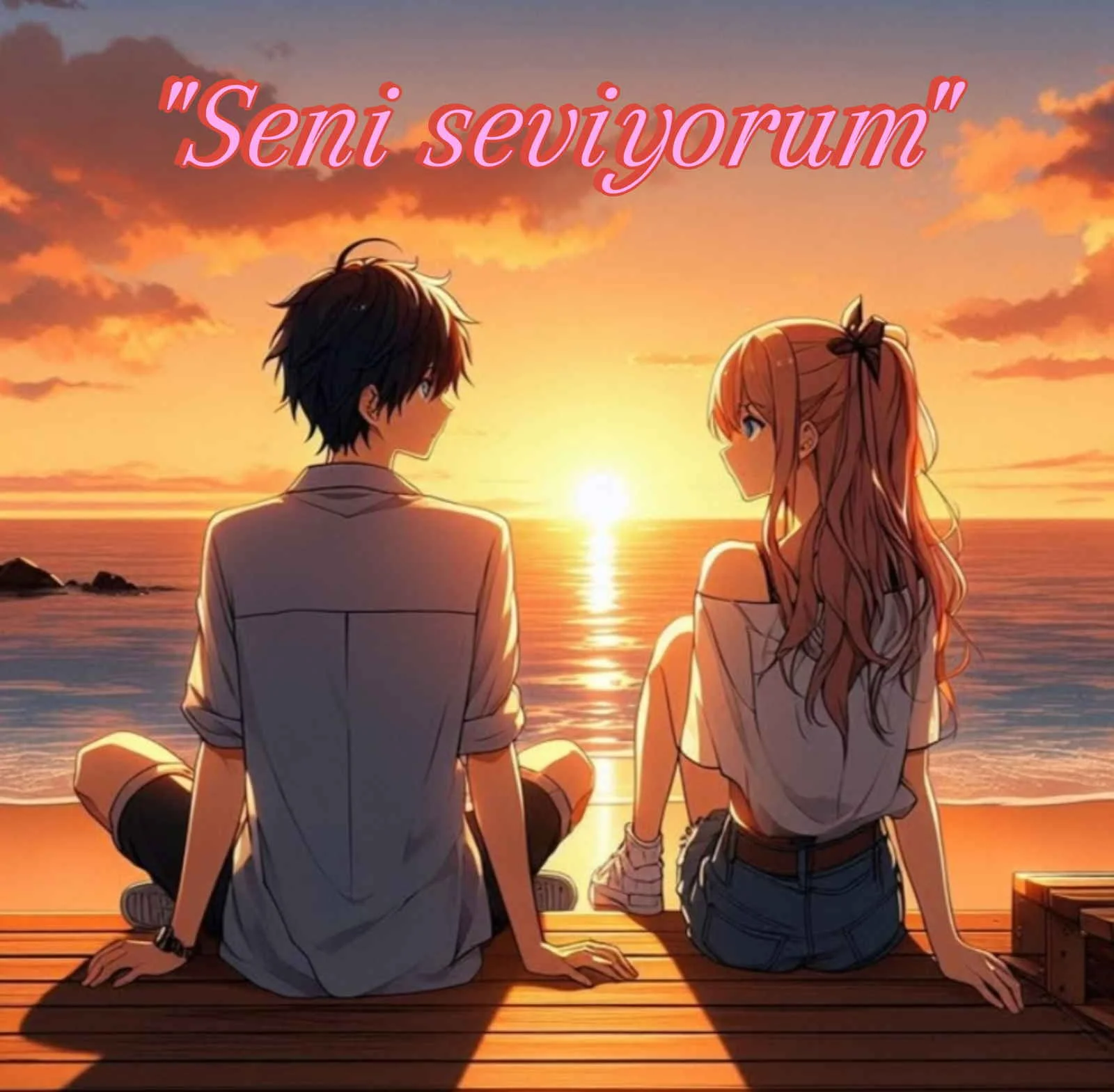 "Seni seviyorum" kitap kapağı