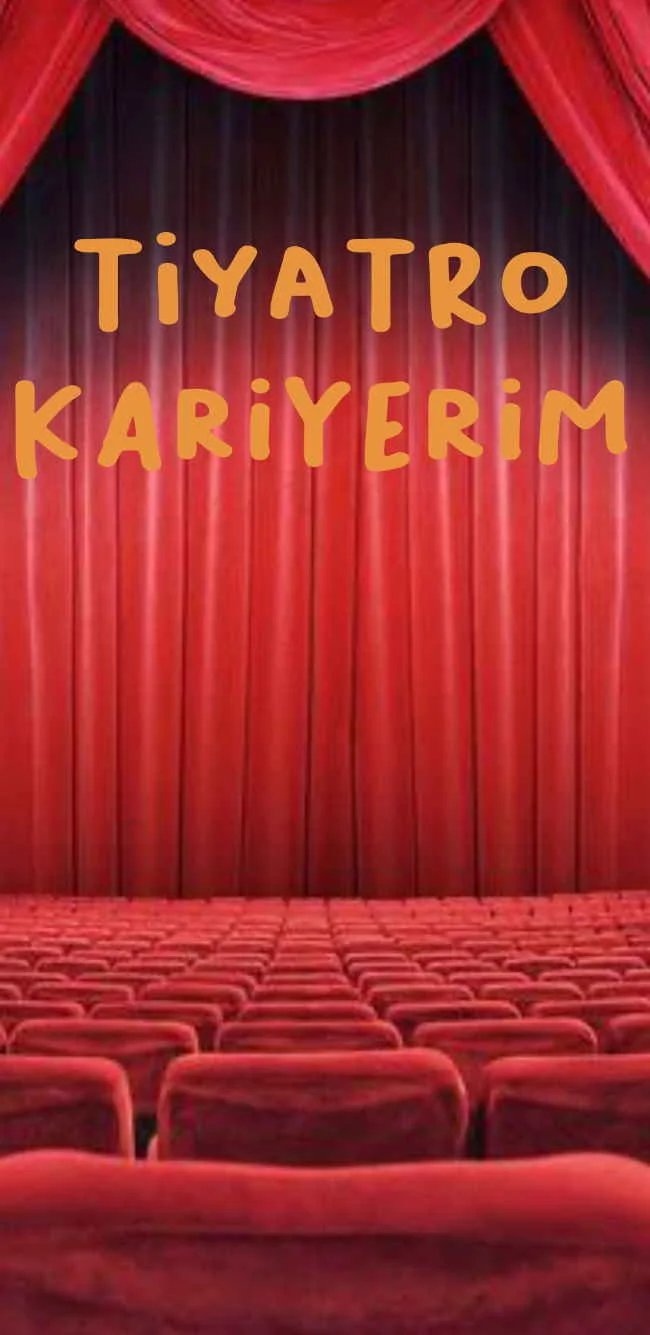 Tiyatro kariyeri kitap kapağı