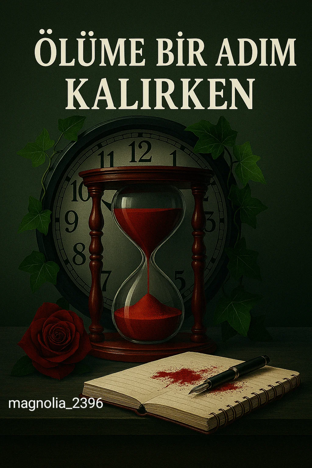 ÖLÜME BİR ADIM KALIRKEN kitap kapağı