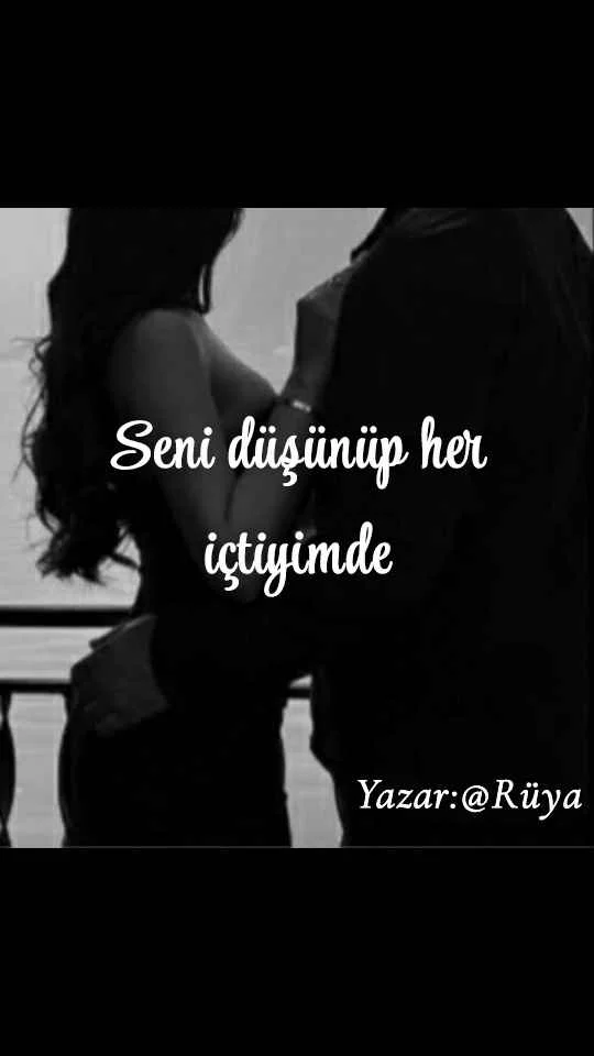 Seni düşünüp her içtiyimde — Rüya