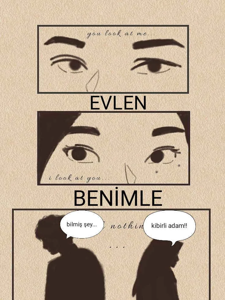 EVLEN BENİMLE kitap kapağı