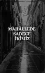Mahallede Sadece İkimiz kitap kapağı
