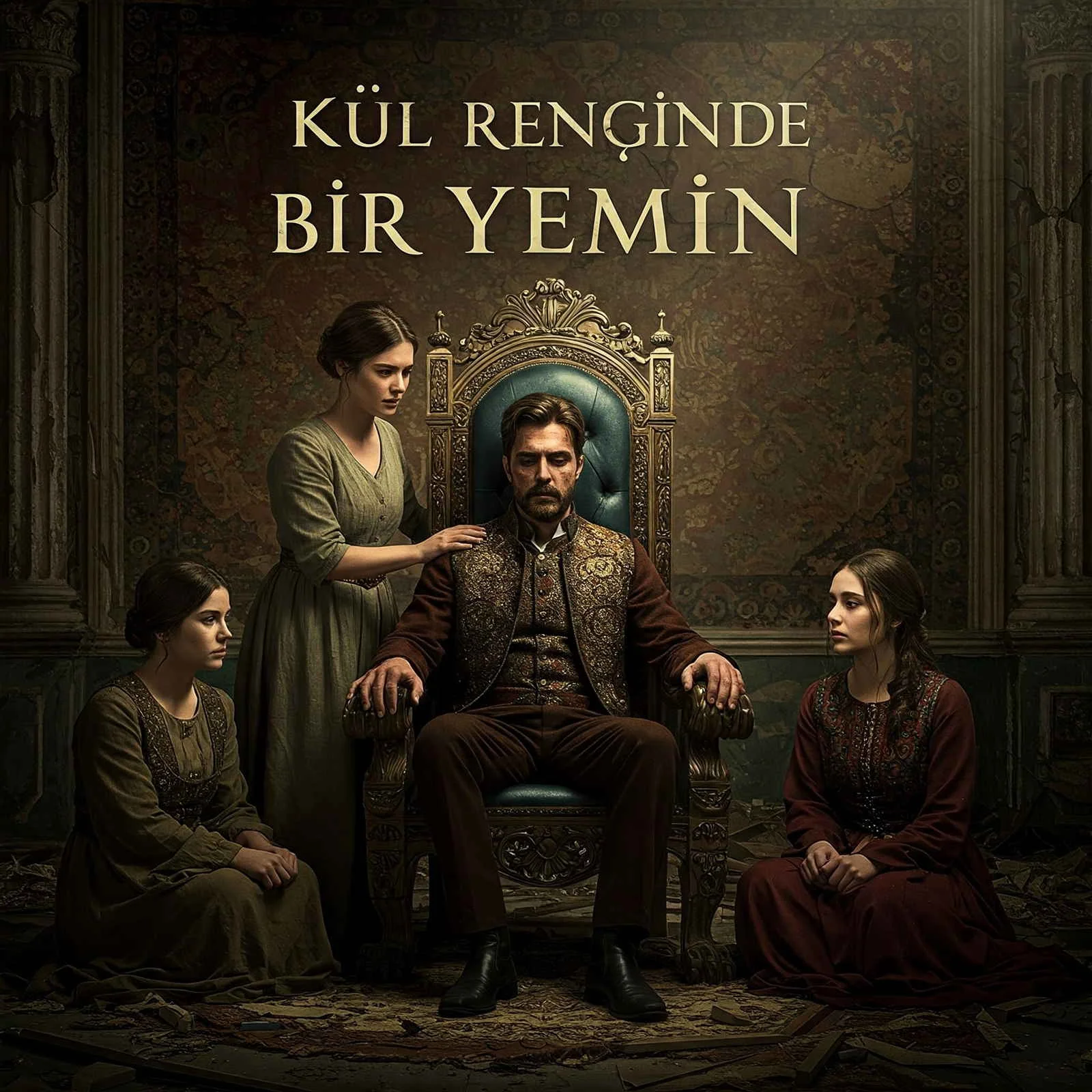 Kül Renginde Bir Yemin kitap kapağı