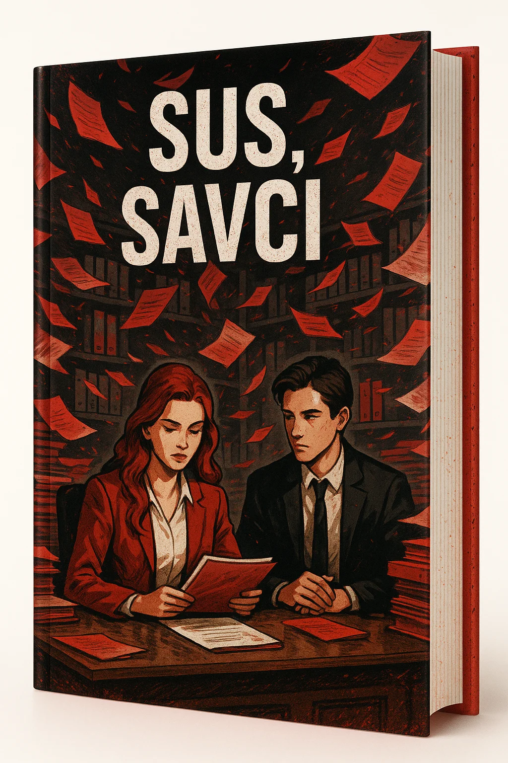 Sus, Savcı kitap kapağı