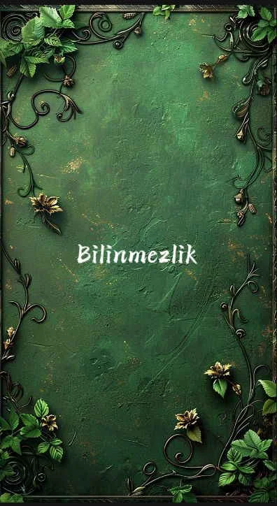 Bilinmezlik kitap kapağı