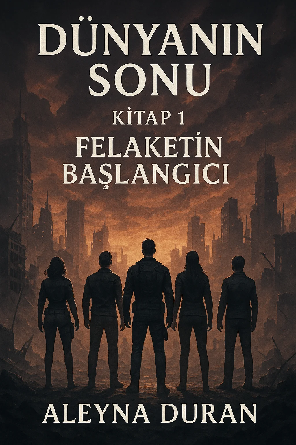 DÜNYANIN SONU(Kitap 1)- Felaketin Başlangıcı kitap kapağı