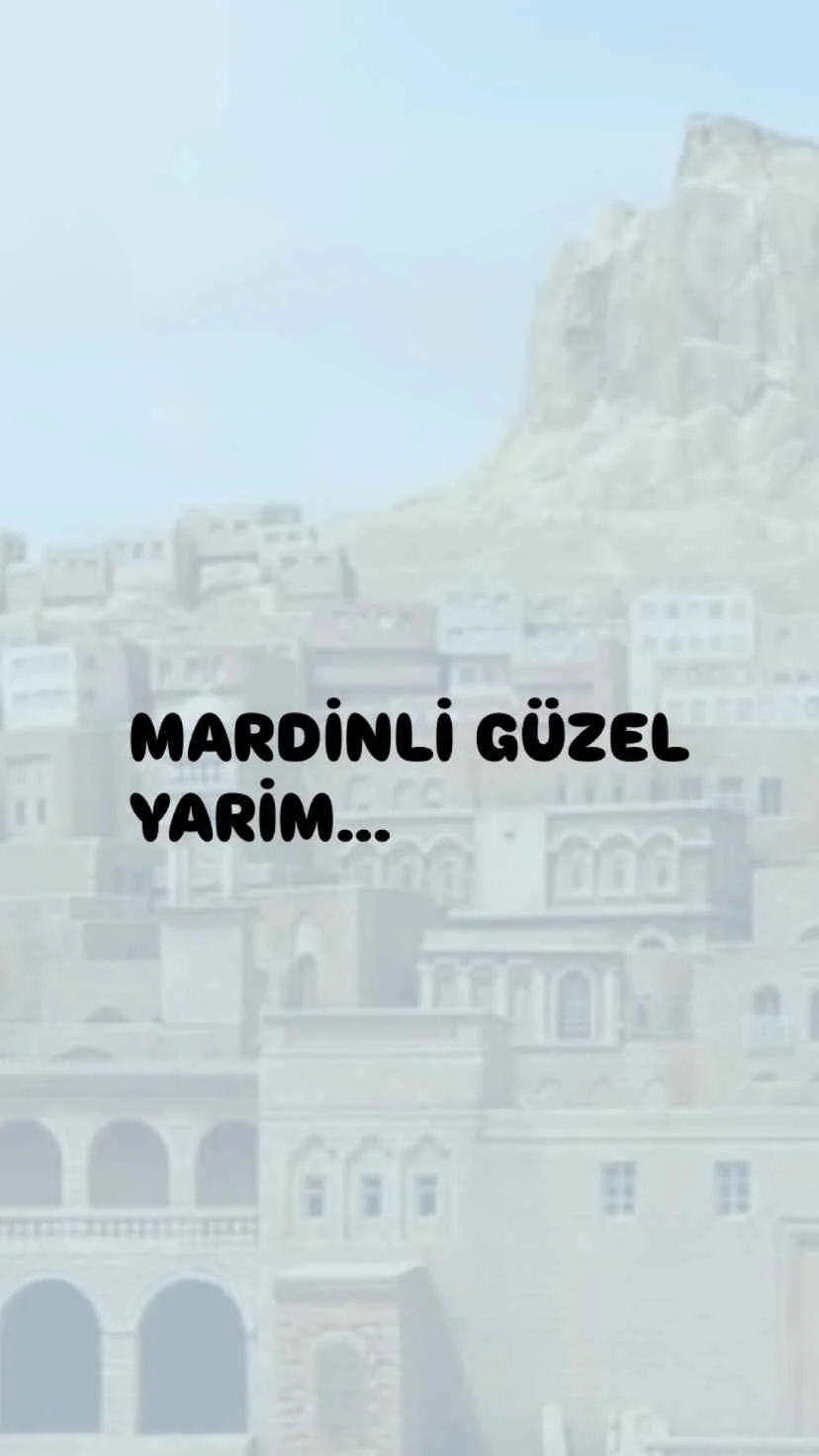Mardinli güzel yarim.. kitap kapağı