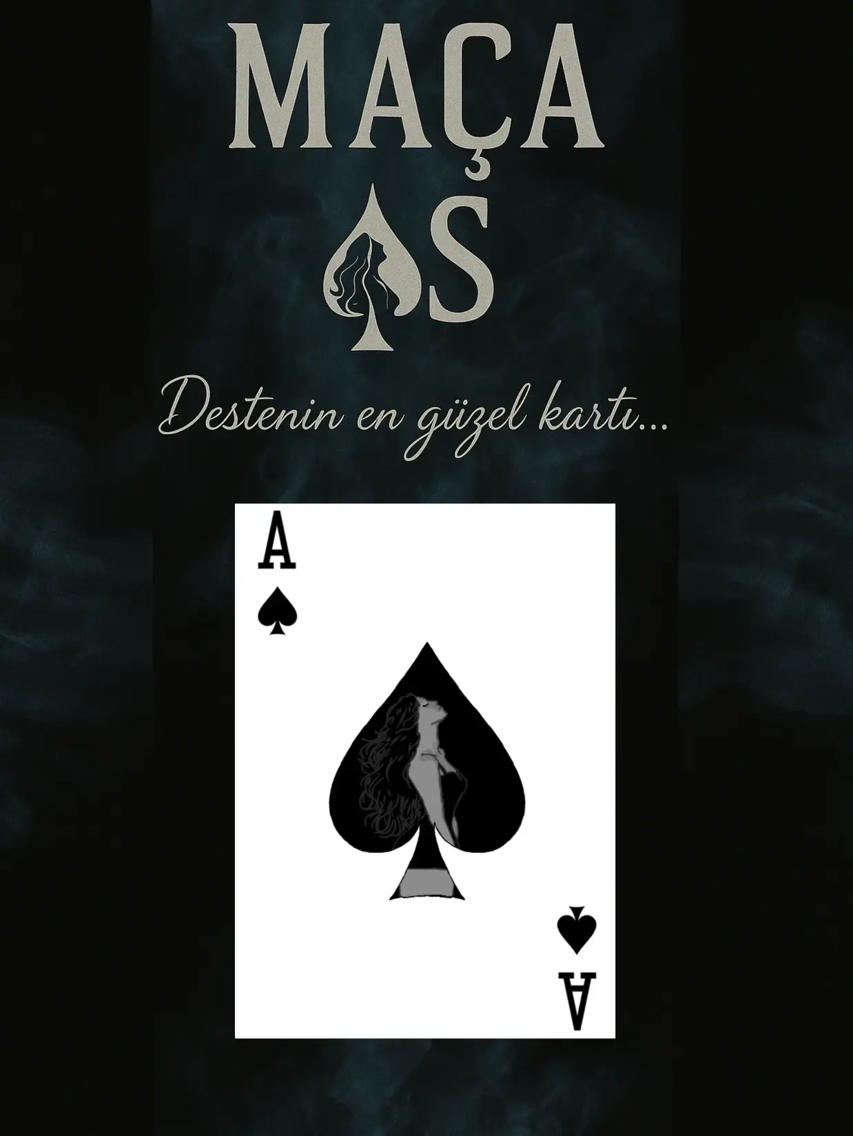 MAÇA AS destenin en güzel kartı kitap kapağı
