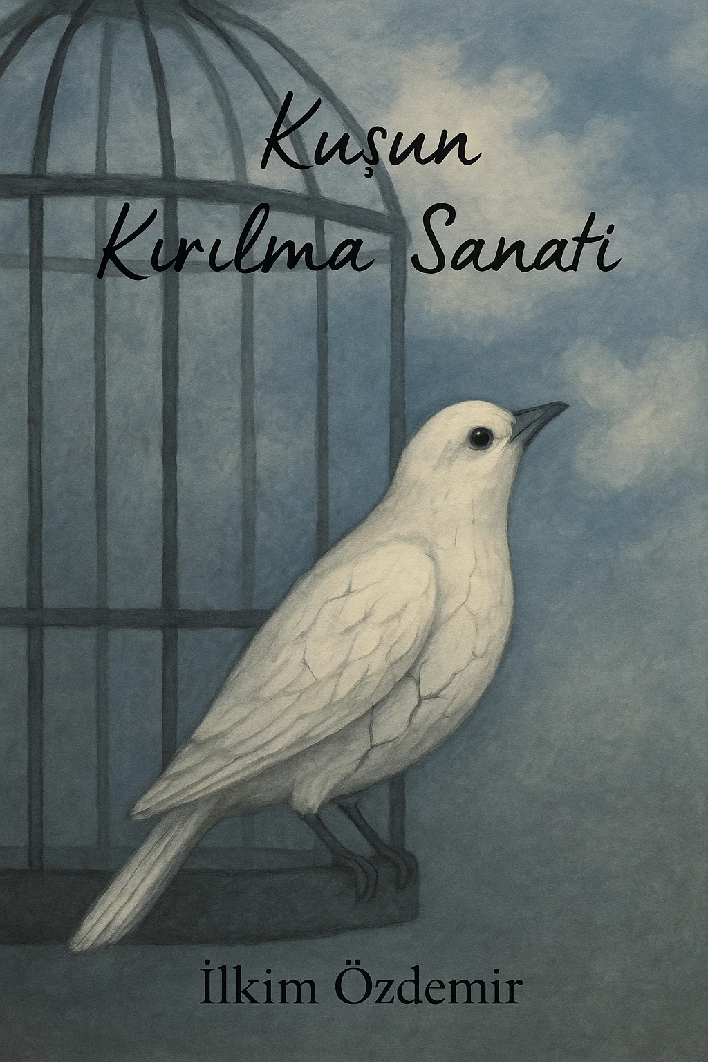 Kuşun kırılma sanatı kitap kapağı