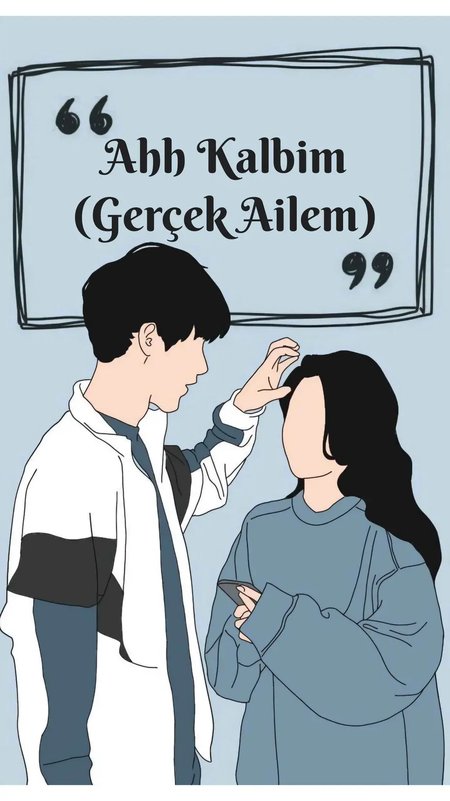 Ahh kalbim kitap kapağı