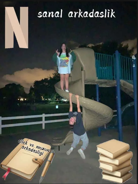 Çilek ve Muz'un arkadaşlığı⭐ kitap kapağı