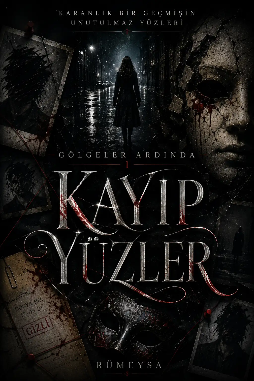 Gölgeler Ardında 1 -Kayıp Yüzler- kitap kapağı