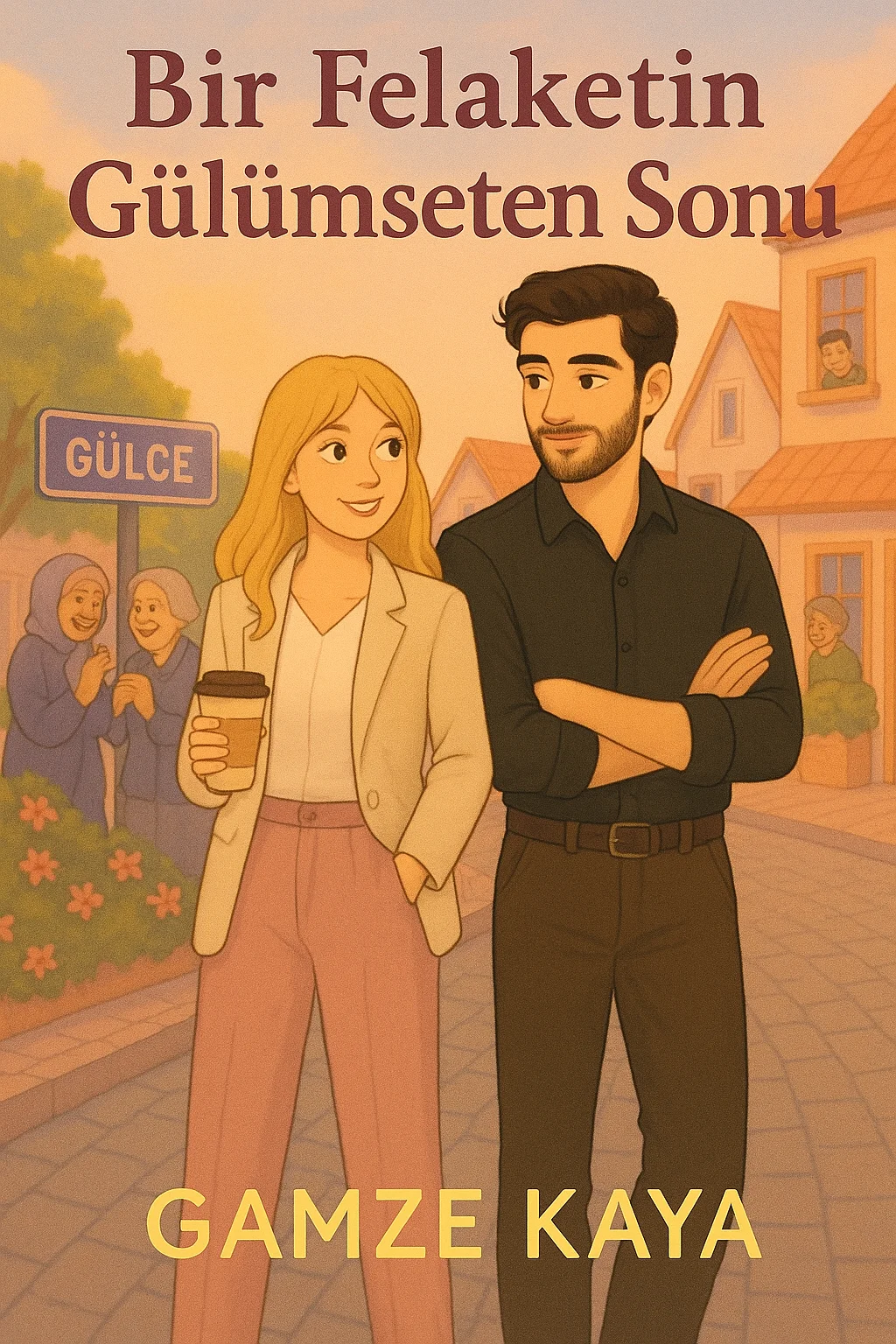 Bir Felaketin Gülümseten Sonu kitap kapağı