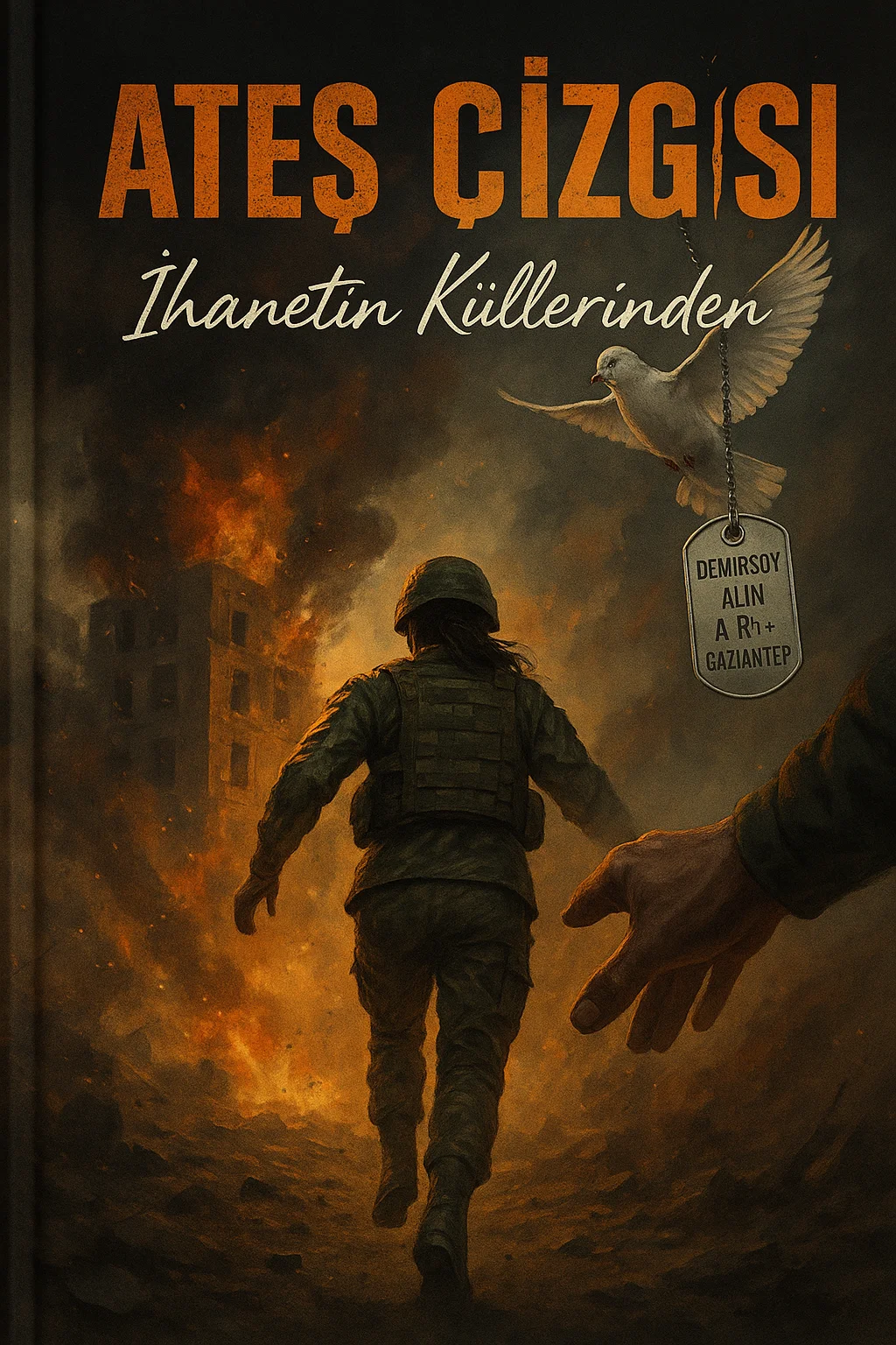 Ateş çizgisi: İhanetin küllerinden kitap kapağı