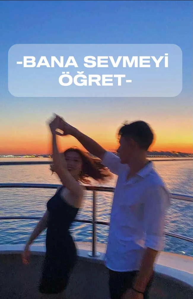 Bana sevmeyi öğret kitap kapağı