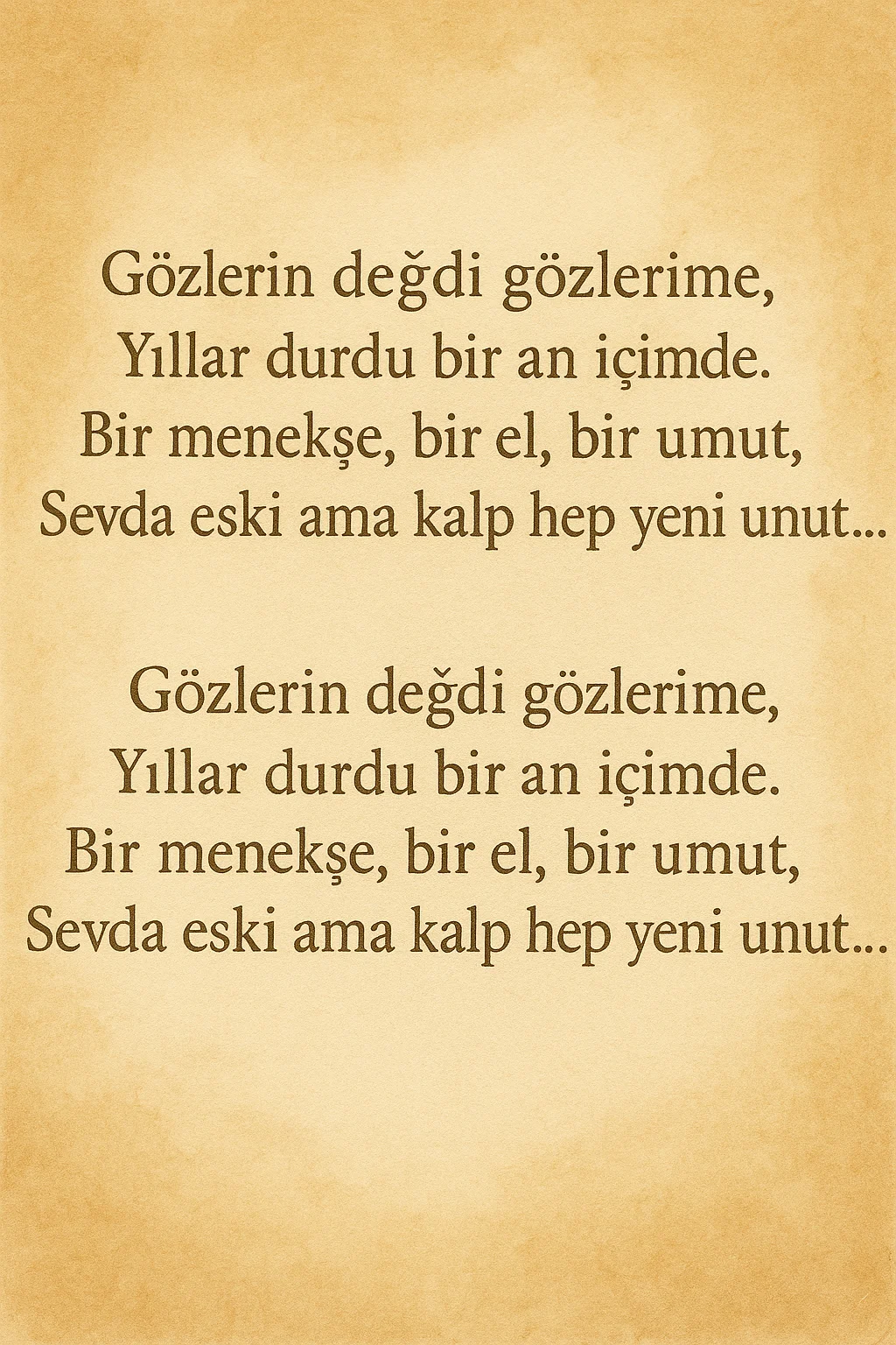 Bir Sonbahar Mektubu~Meryemiste~ — Meryemiste
