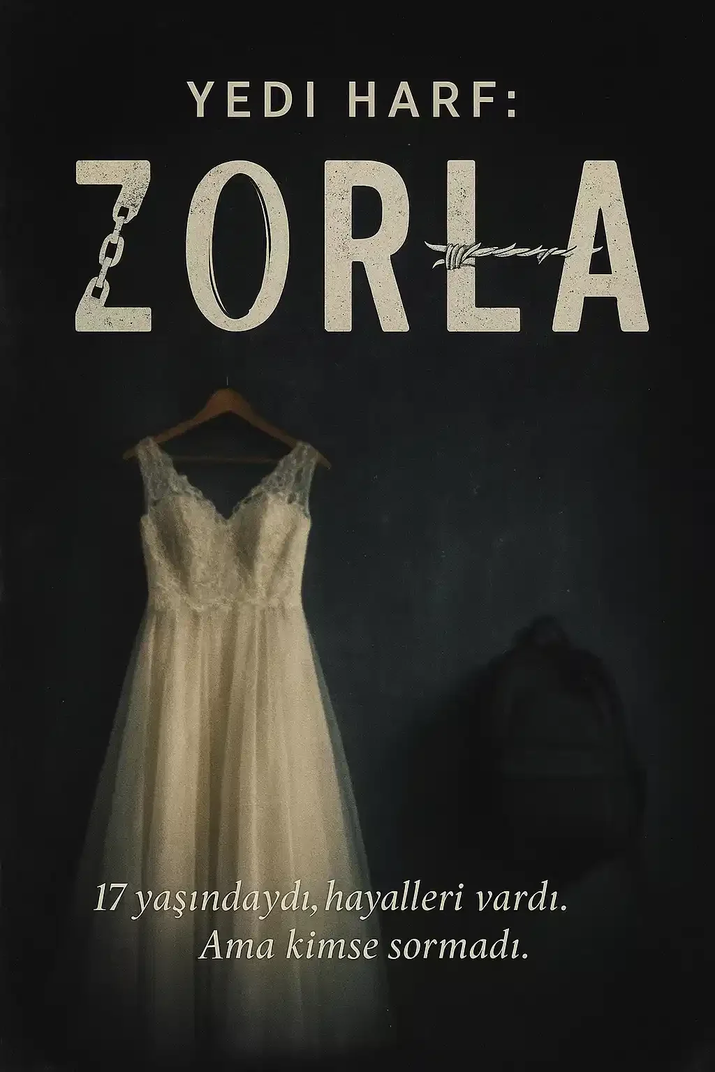 7 harf: Z O R L A kitap kapağı