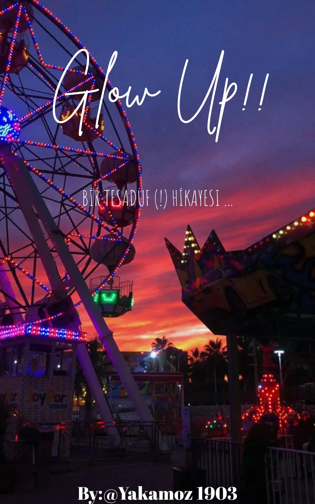TEK KİŞİLİK ORKESTRA/GLOW UP!! kitap kapağı