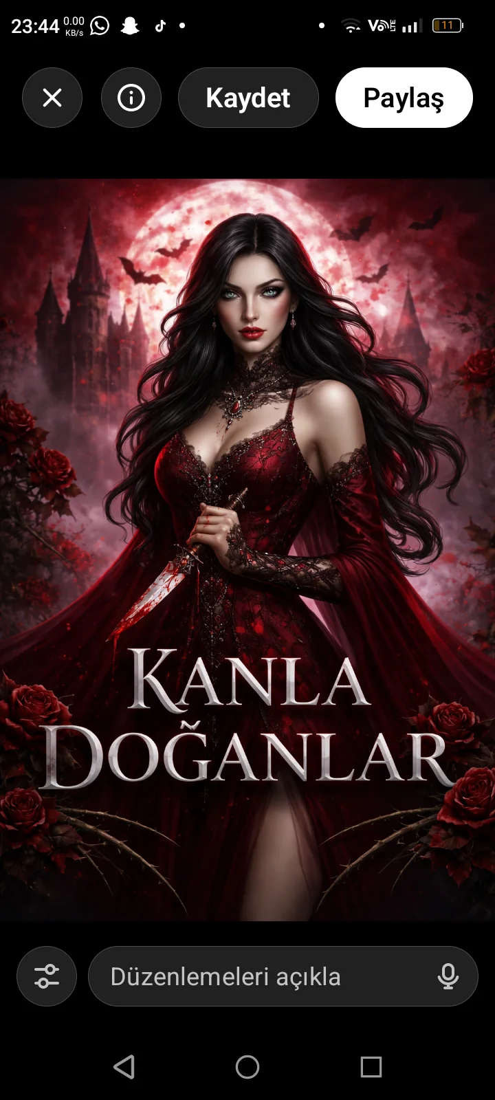 KANLA UYANANLAR kitap kapağı