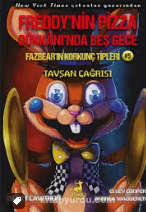 FREDDYİN KORKUÇ PİZZASI kitap kapağı