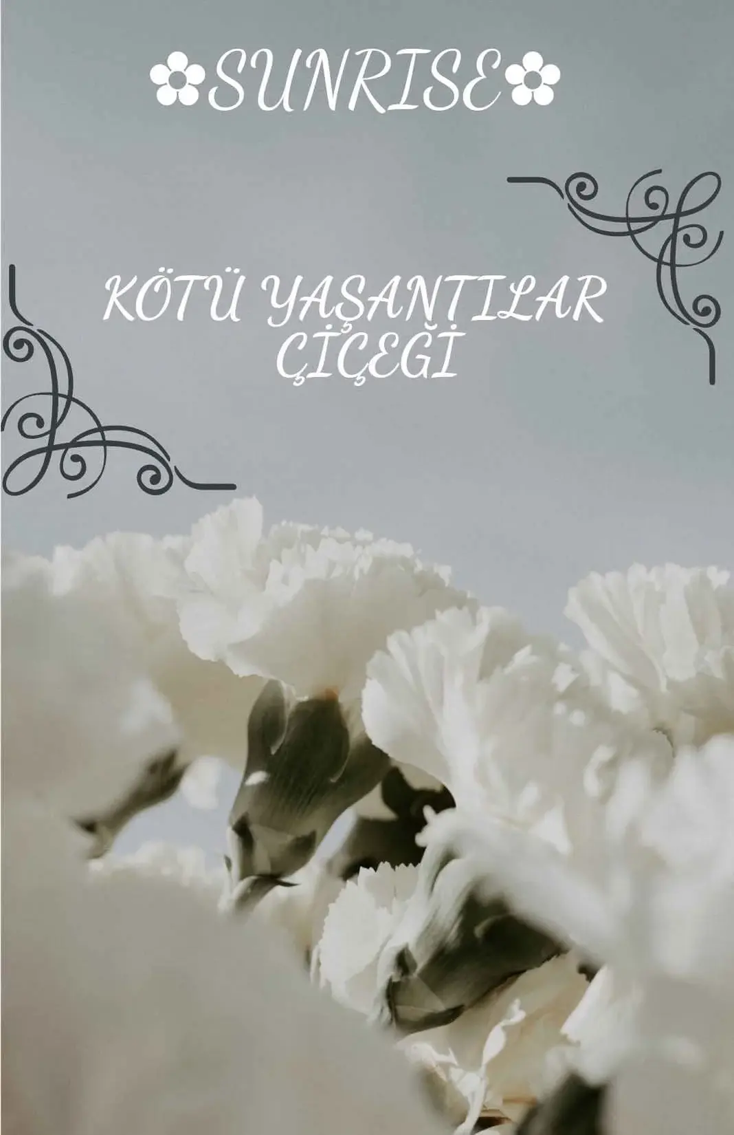 Kötü Yaşantılar Çiçeği kitap kapağı