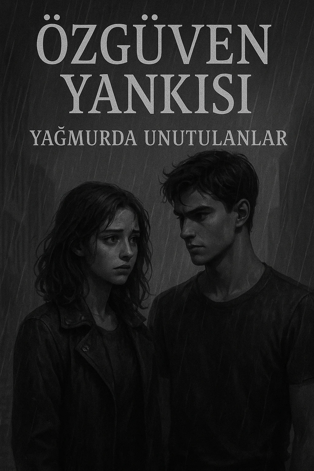 Özgüven yankısı: yağmurda unutulanlar kitap kapağı
