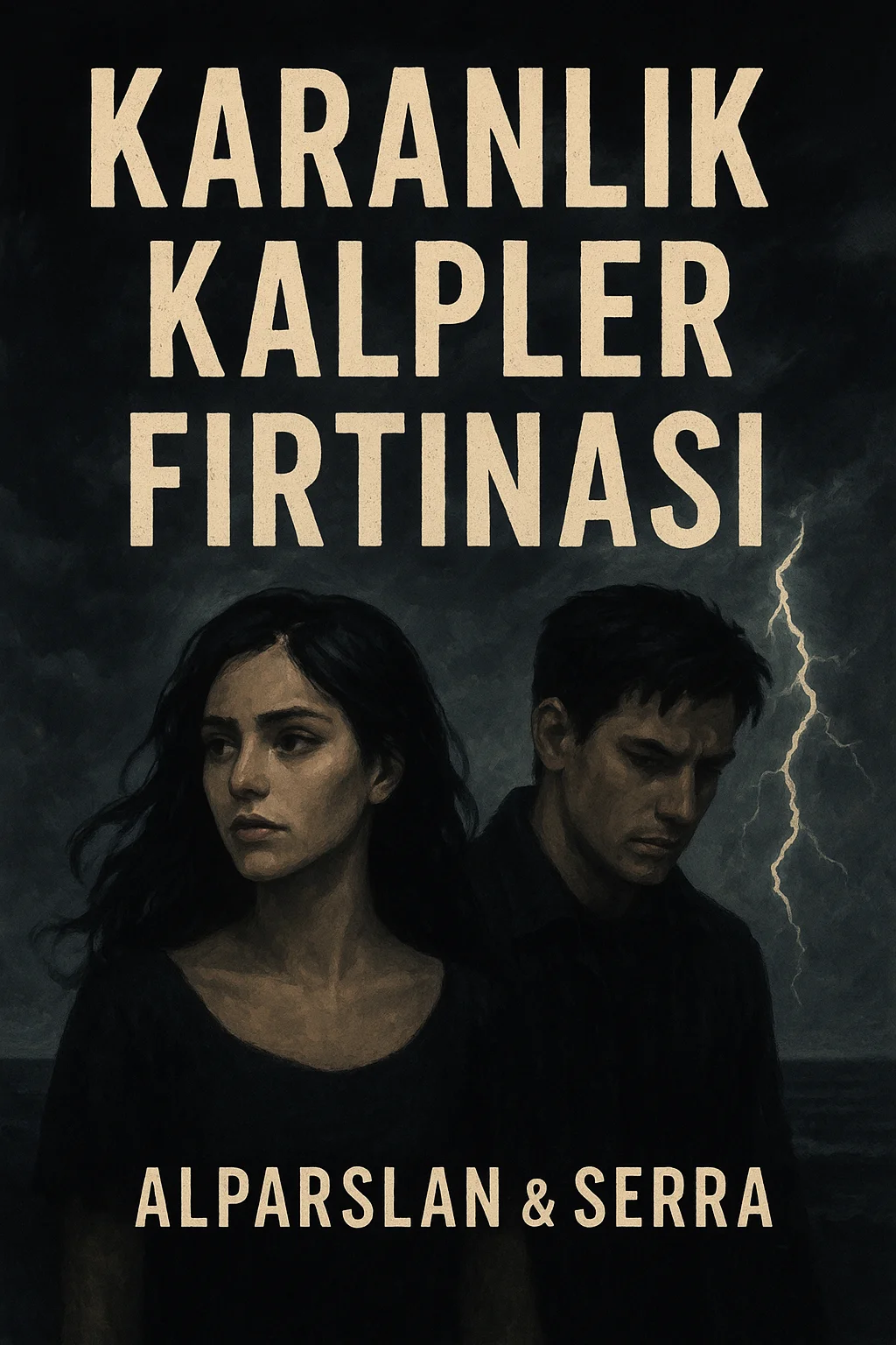 Karanlık kalpler fırtınası kitap kapağı