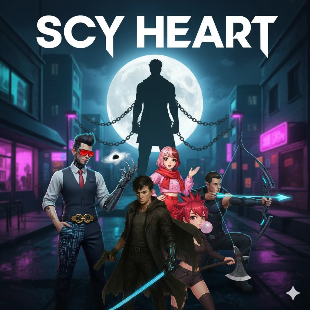 SCY heart kitap kapağı