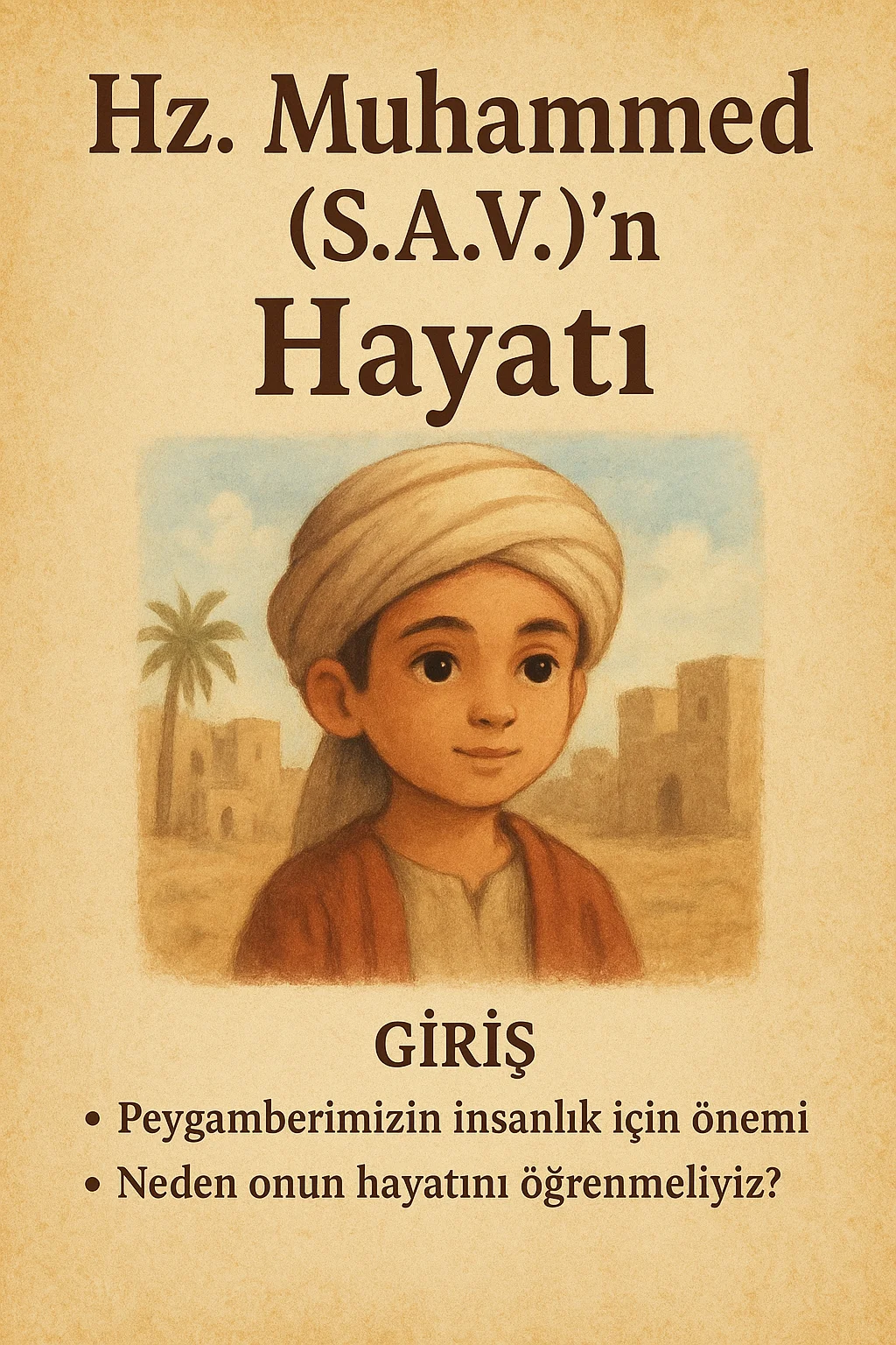 Hz.Muhammed'in Hayatı kitap kapağı