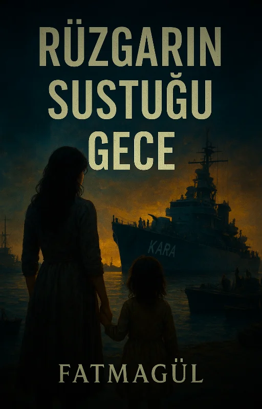Rüzgarın Sustuğu Gece kitap kapağı