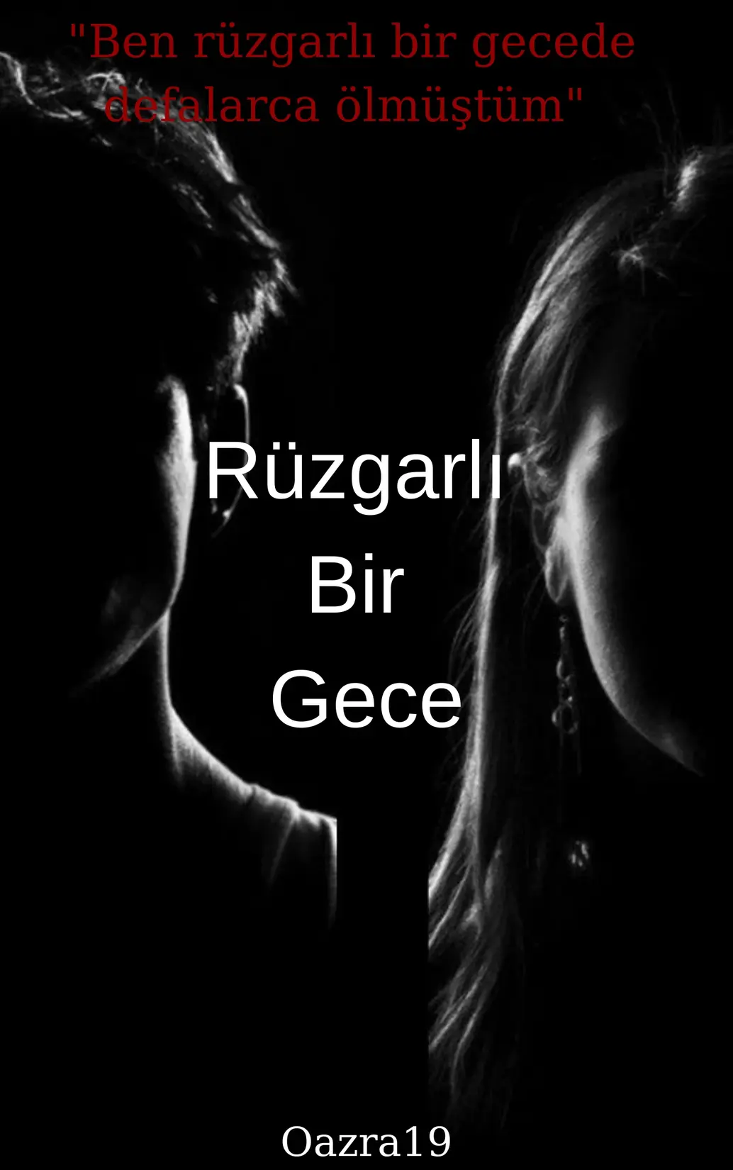 Rüzgarlı Bir Gece kitap kapağı