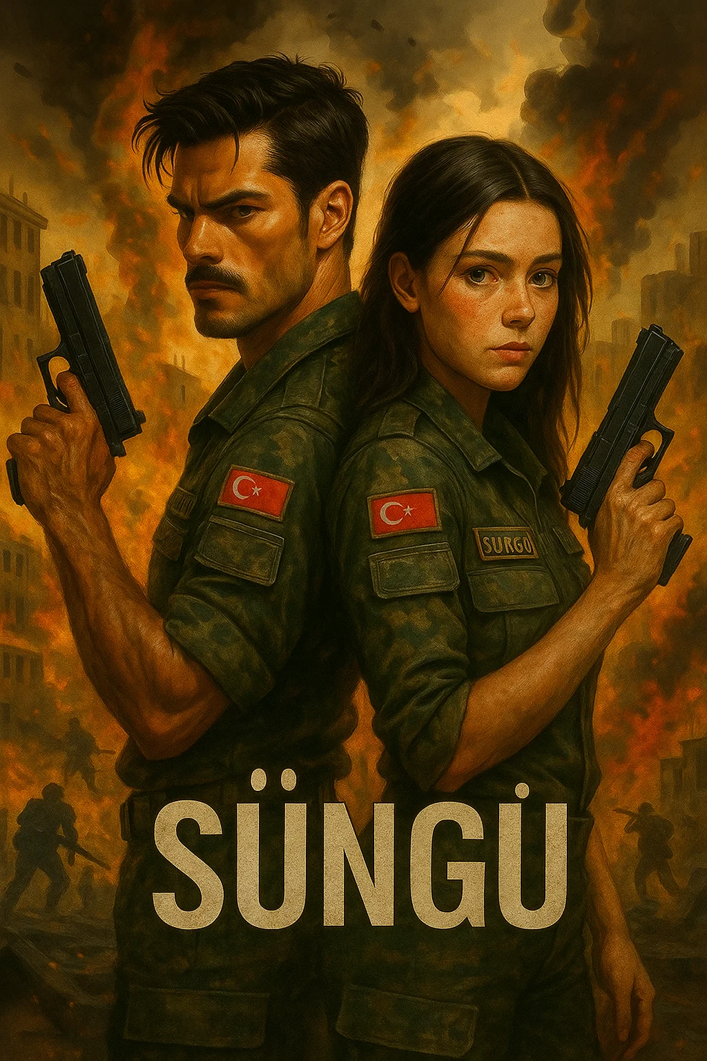 Süngü kitap kapağı