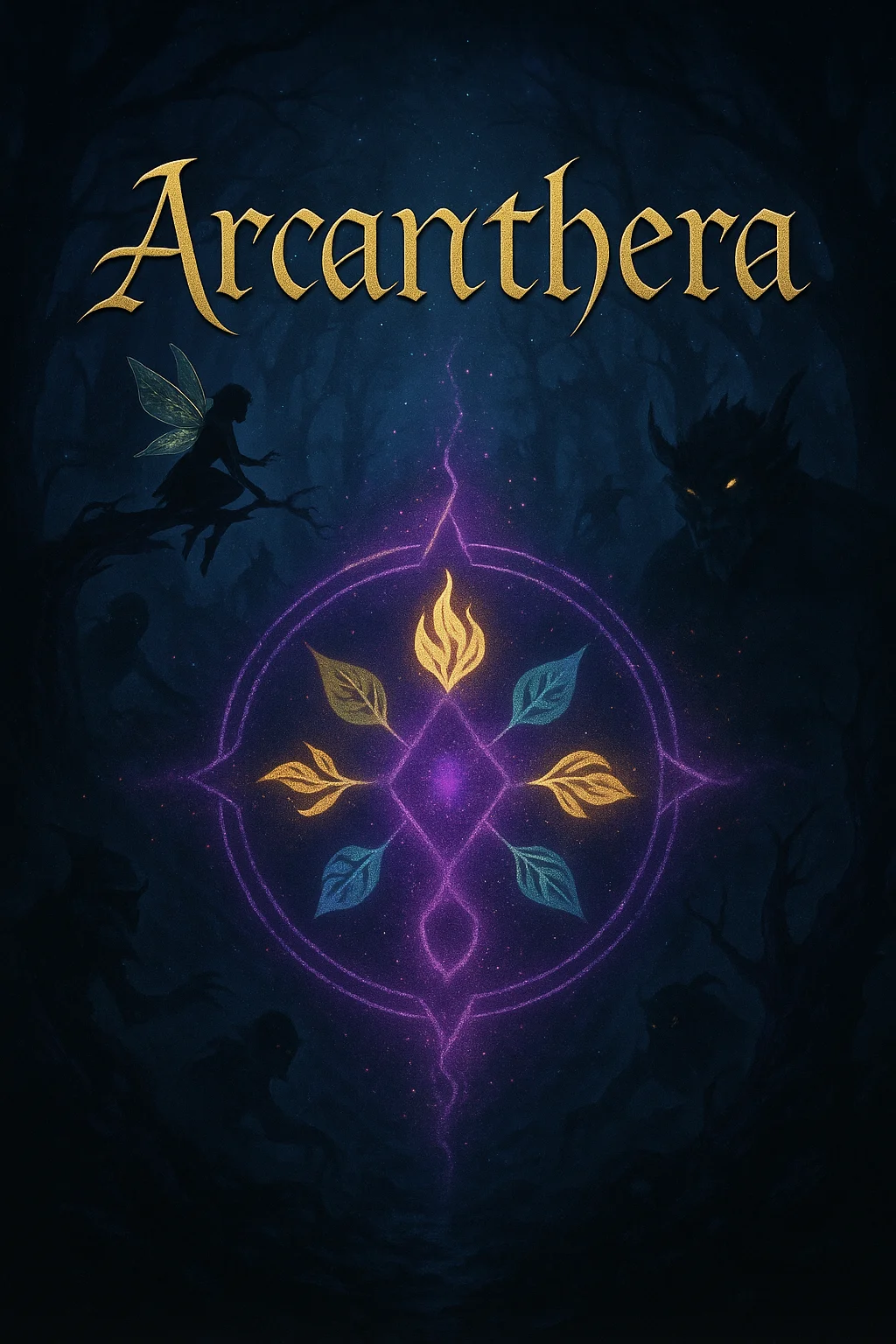 ARCANTHERA kitap kapağı