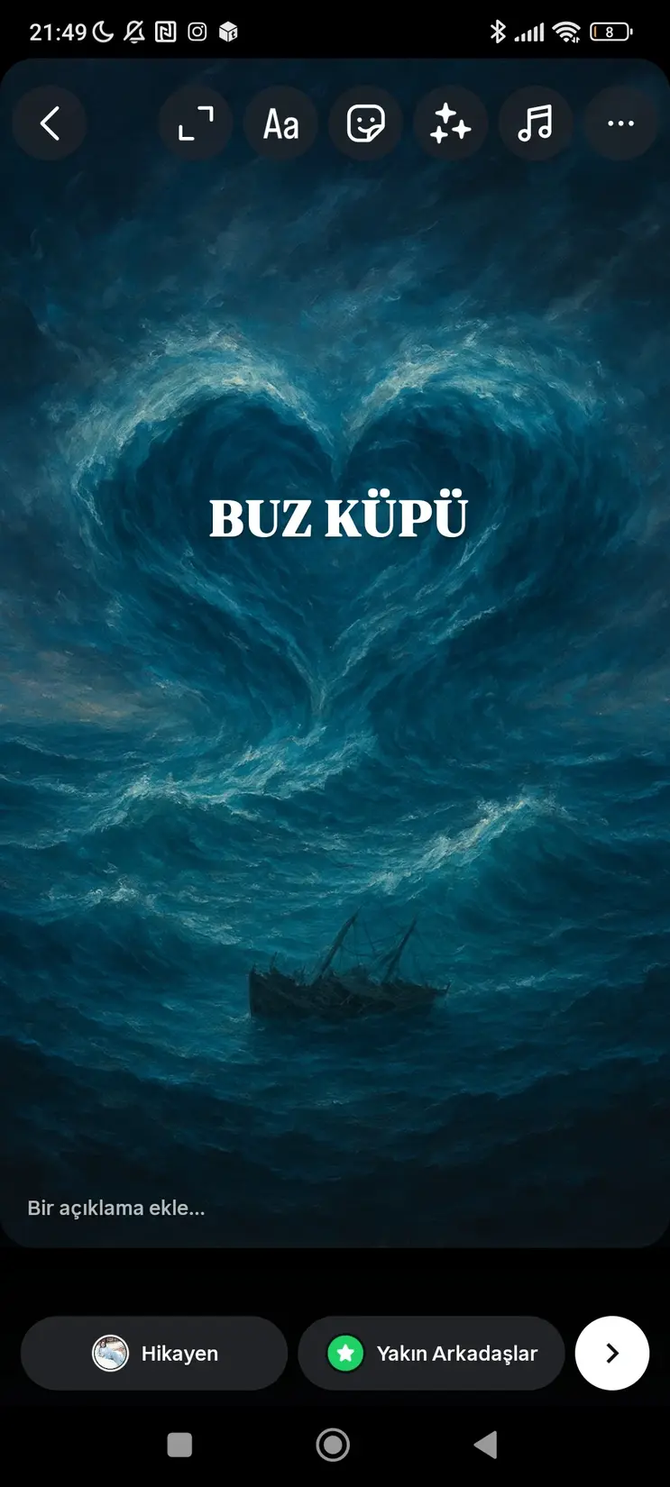 BUZ KÜPÜ kitap kapağı