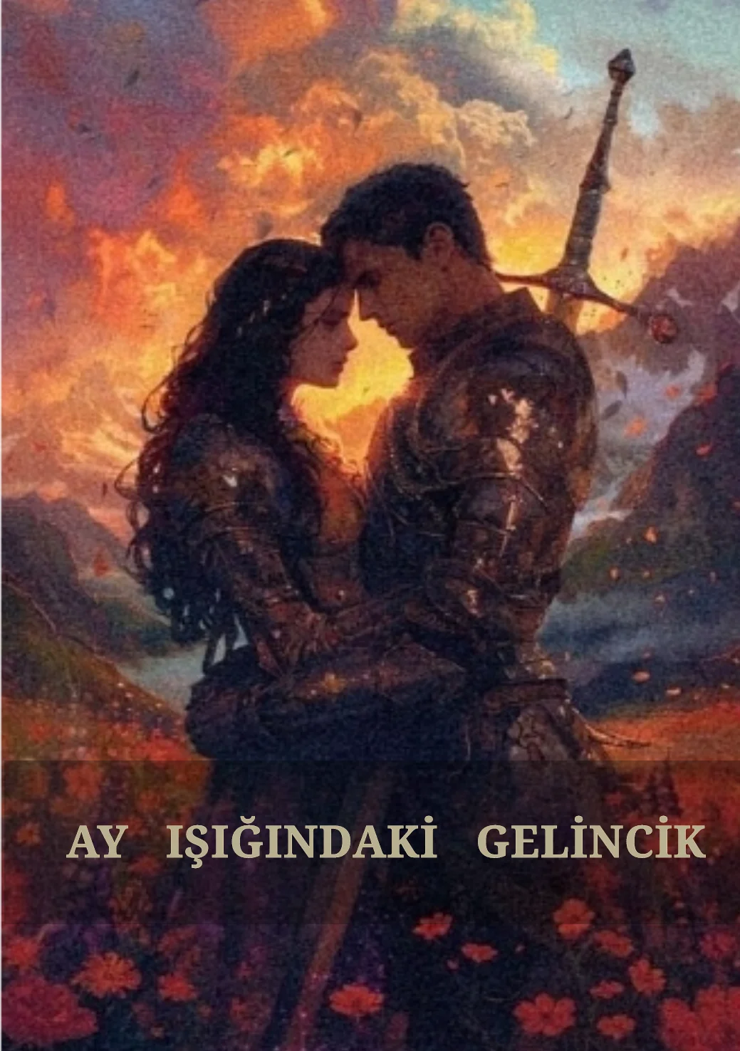 AY IŞIĞINDAKİ GELİNCİK kitap kapağı