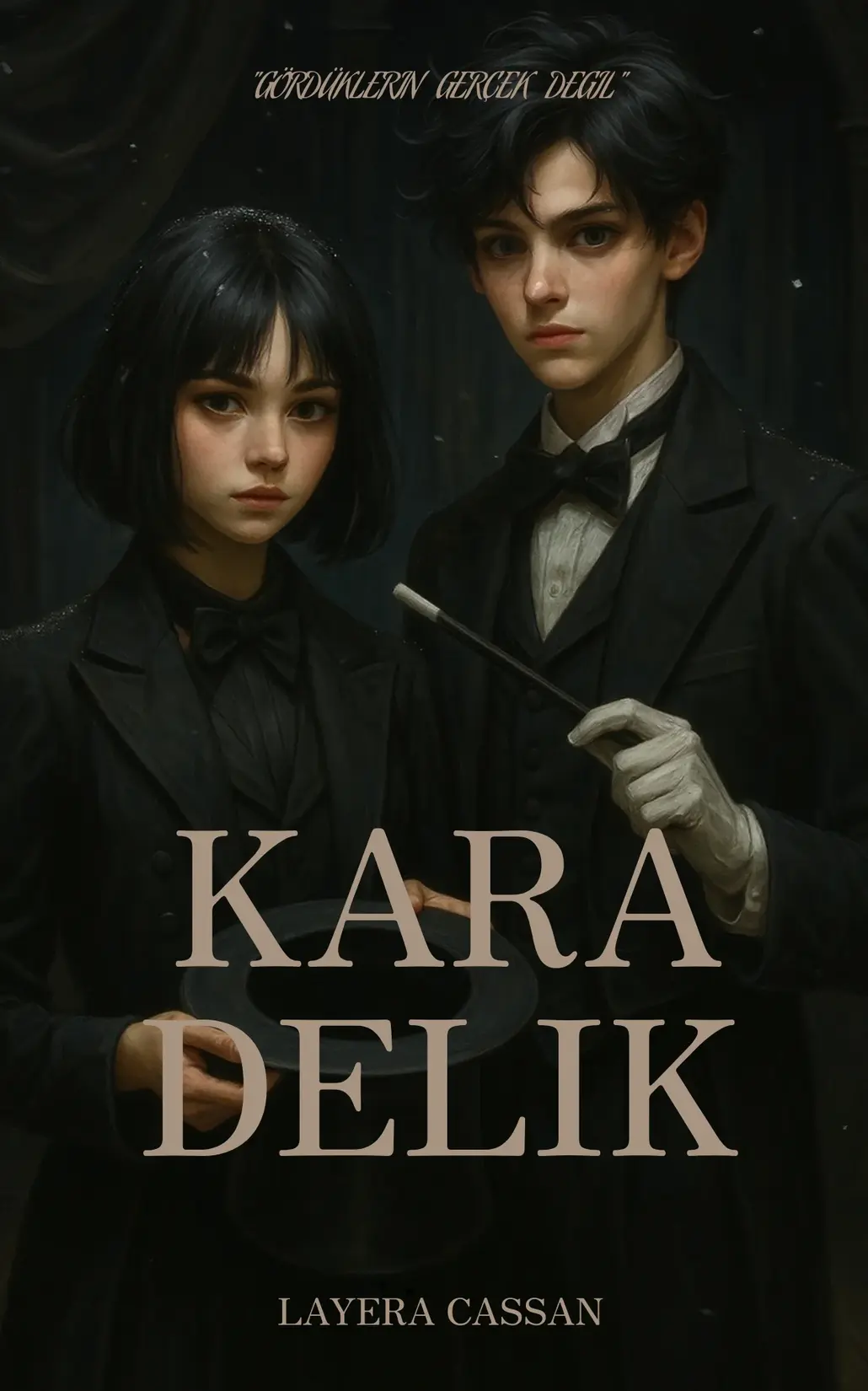 KARA DELİK kitap kapağı