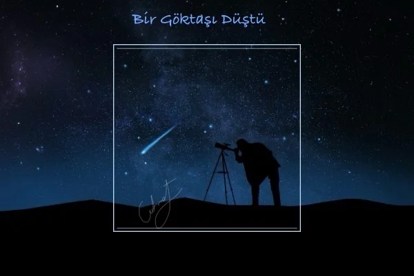 Bir Göktaşı Düştü kitap kapağı