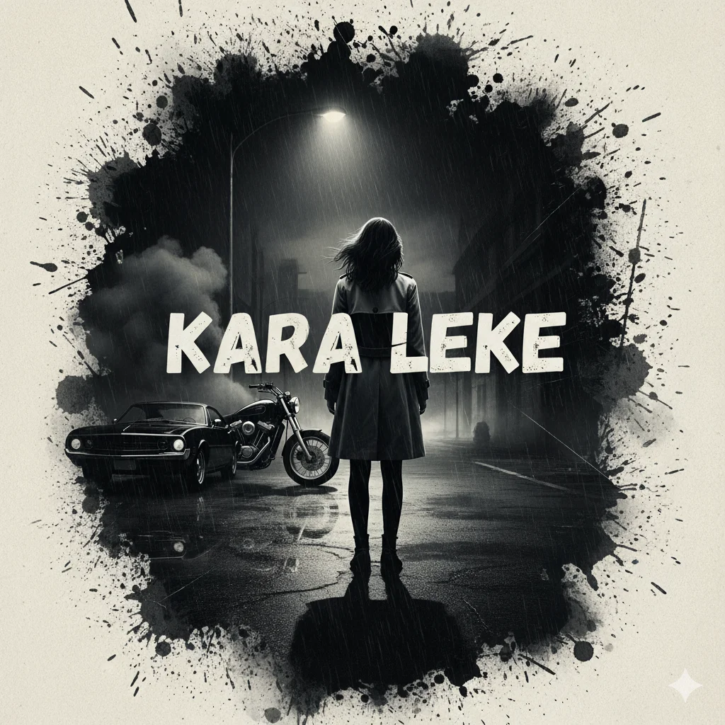 Kara leke kitap kapağı