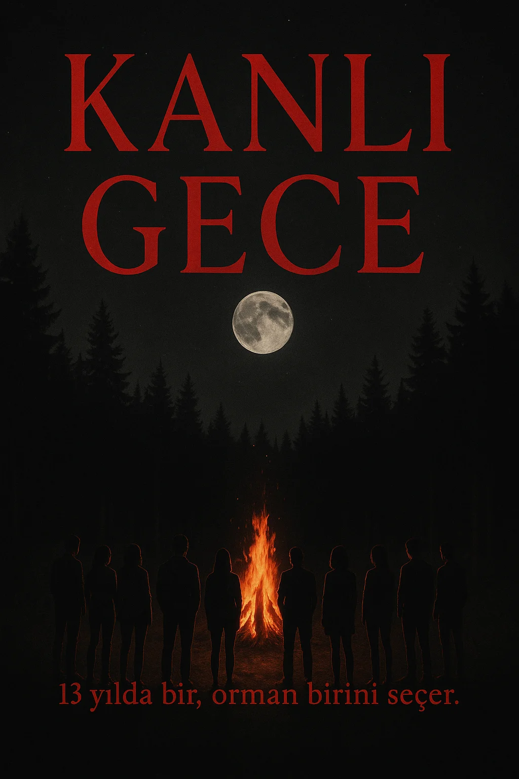 KANLI GECE kitap kapağı
