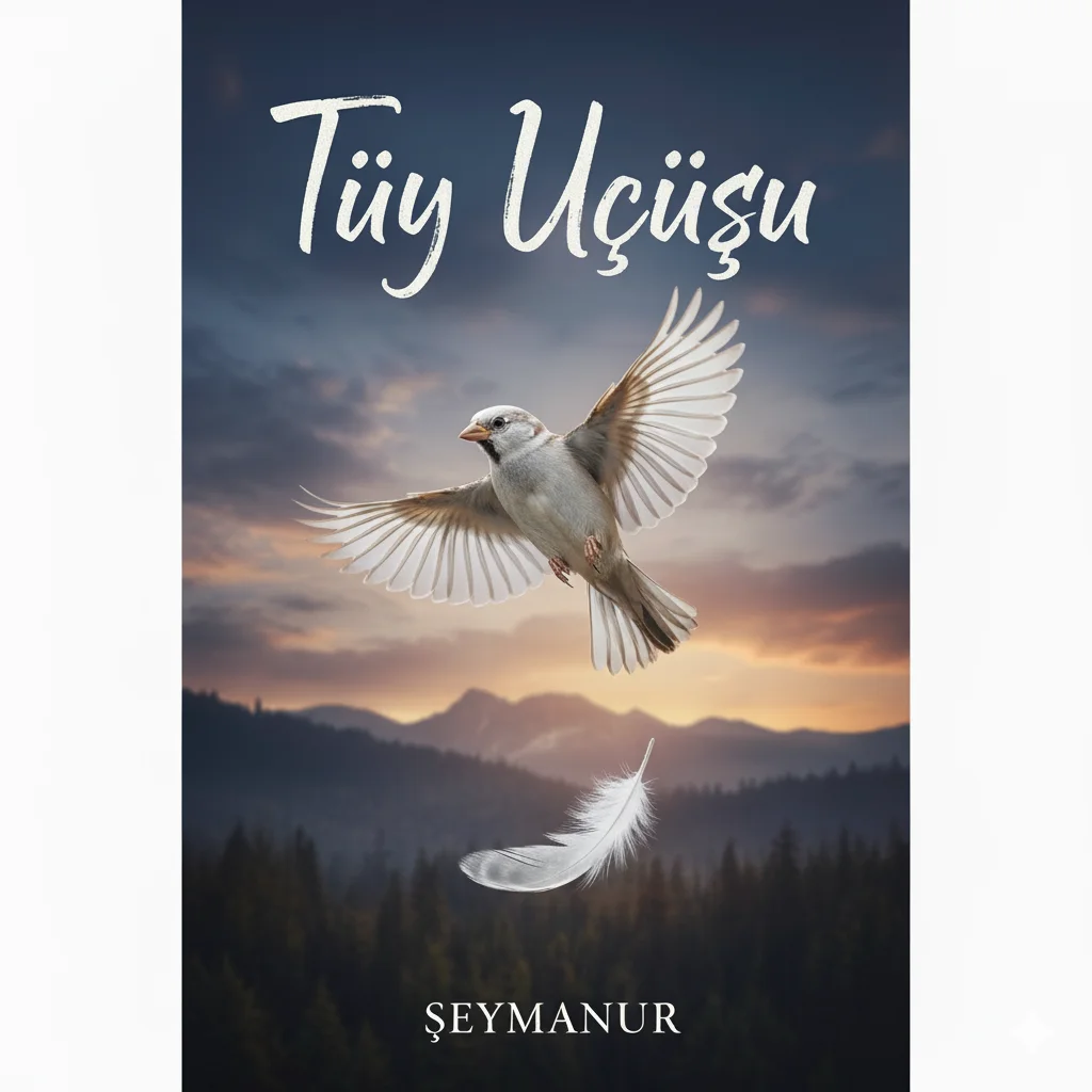 Tüğ uçuşu🍃 kitap kapağı