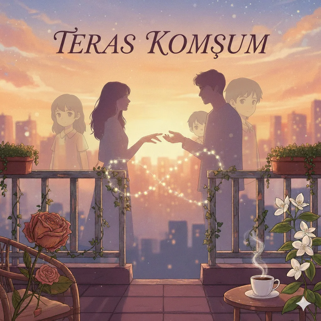 Teras Komşum kitap kapağı
