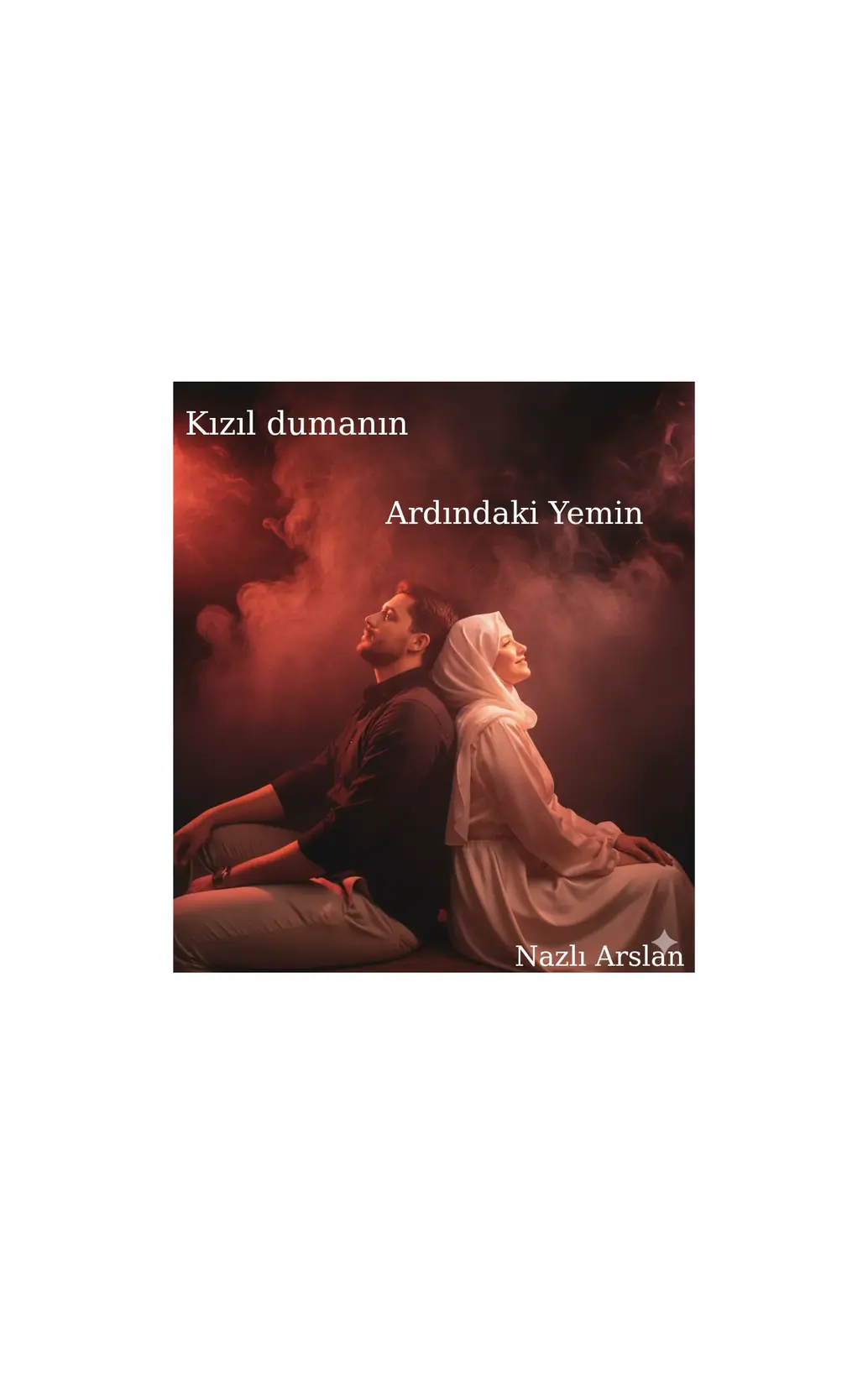 Kızıl dumanın ardındaki yemin kitap kapağı