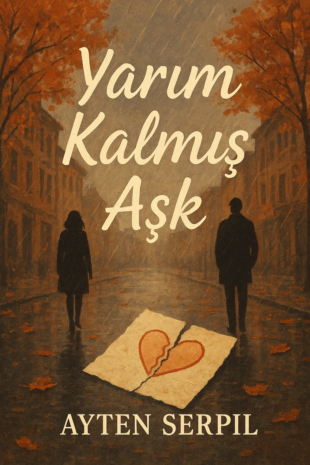 Yarım kalmış aşk kitap kapağı
